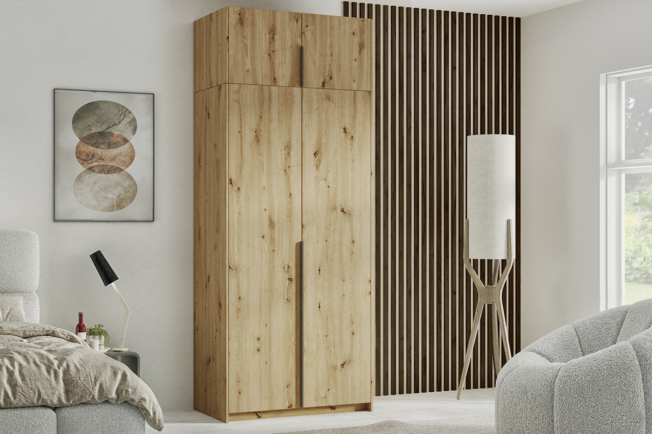B100 Szafa 100cm z nadstawką - obrazek 14