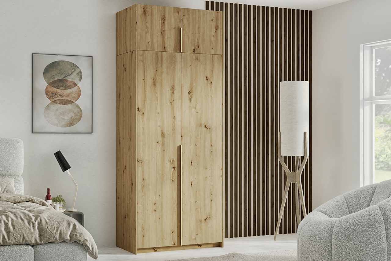 B100 Szafa 100cm z nadstawką - obrazek 12